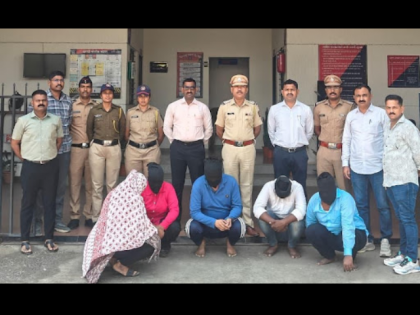 खराडी पोलिसांनी खंडणी प्रकरणात पाच आरोपींना अटक केली