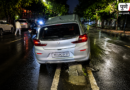 Car accident near CCD Chowk and Symbiosis College Road in Pune