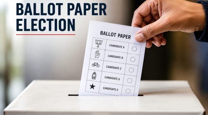 Prabha Karape Foundation seeks ballot paper elections in India
